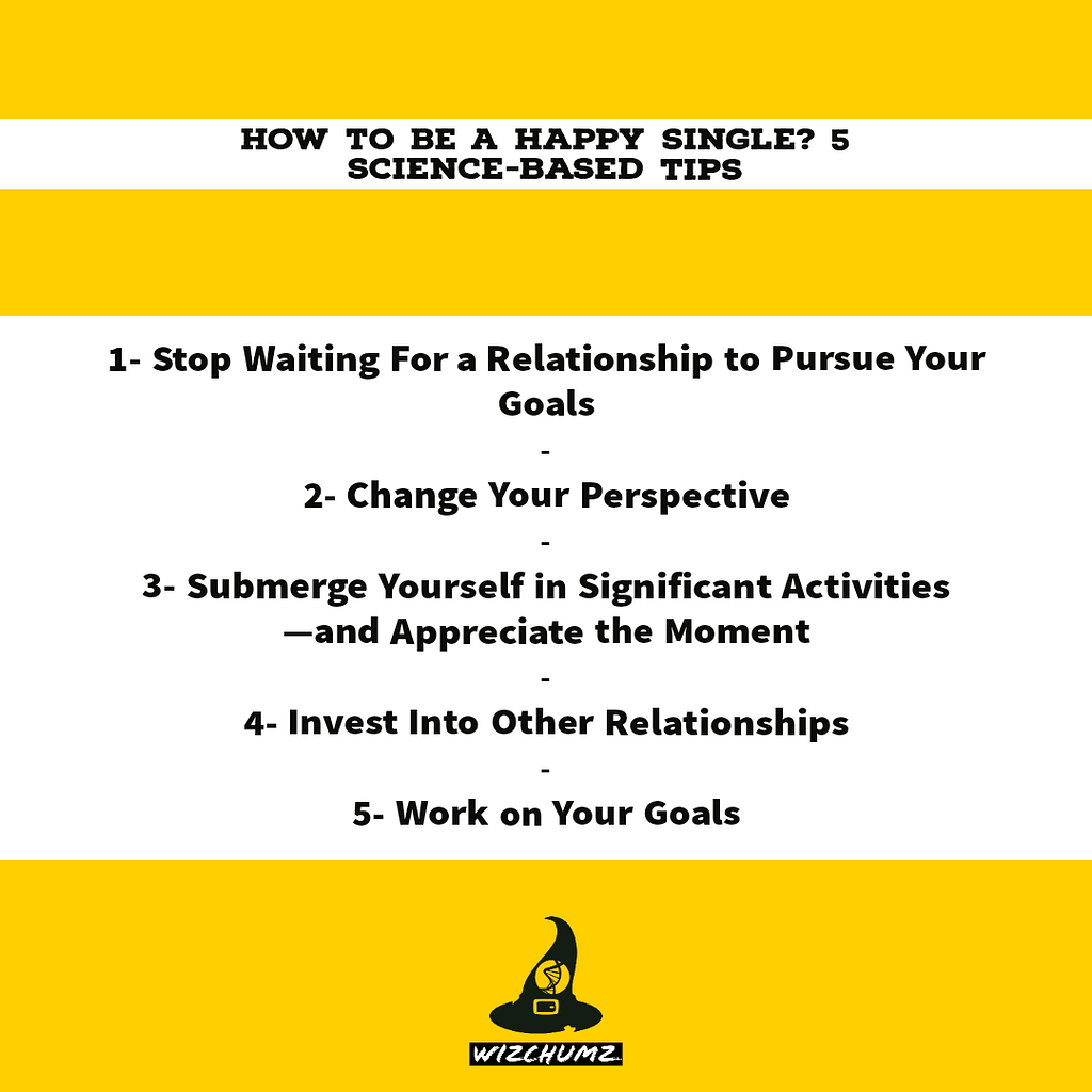 How to be a happy single? 5 science-based tips